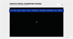 Desktop Screenshot of dantefascellelementary.org